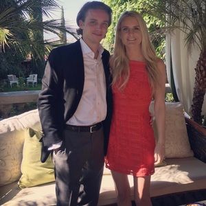 Topshop Red Lace Like Dress - US Size 2